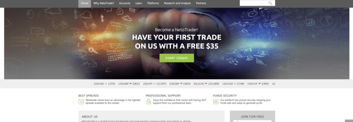 NetoTrade: Opiniones y comentarios 2024