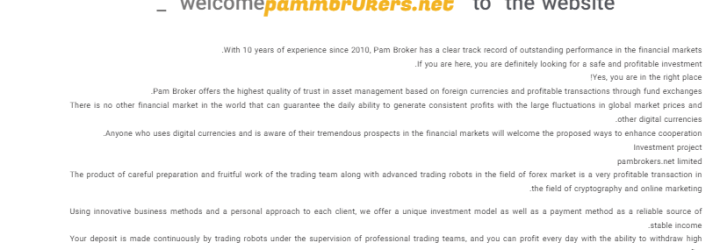 PammBrokers: Opiniones y comentarios 2024